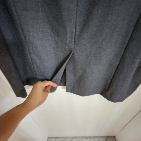 Calvin klein Tailored pencil skirt with defined waistband officewear plu… - Picture 14 of 15